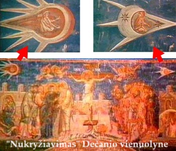 Painting at Decani