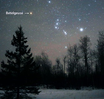 Betelgeiz� danguje