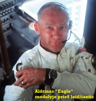 Aldrinas Eagle modulyje