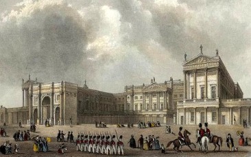 Buckingham palace, 1830
