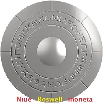Niue: Roswell moneta