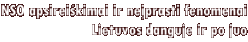 NSO apsireikimai ir neprasti fenomenai Lietuvos danguje ir po juo